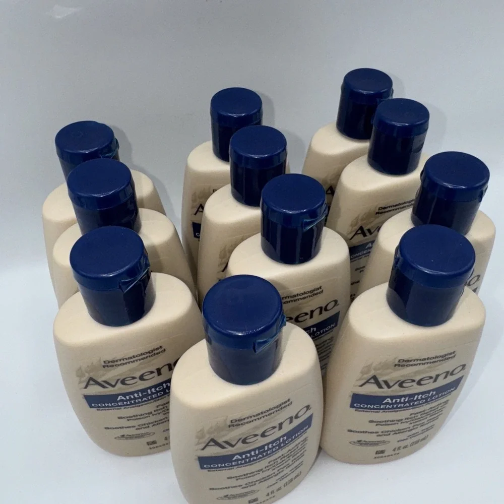 11 x Aveeno Active Naturals Anti-Itch Concentrated Lotion, 4 oz RARE Relief